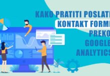 Kako pratiti poslatu kontakt formu preko Google analitike